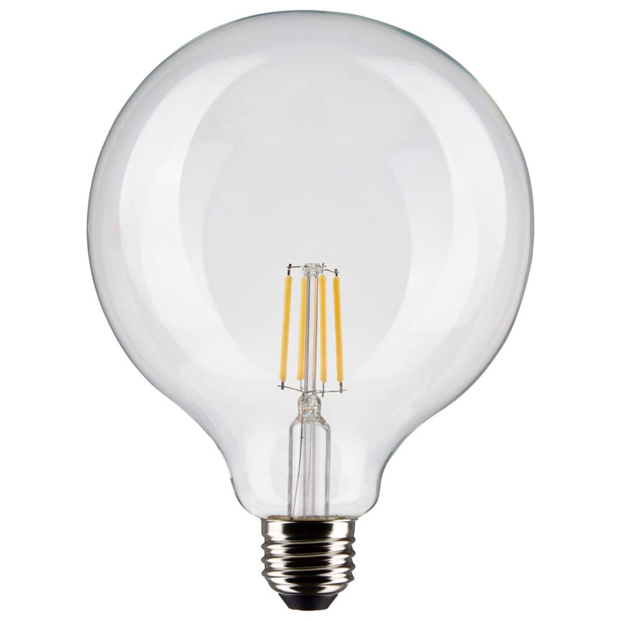 Satco 4w G40 Globe Filament LED 4000K Medium Base Dimmable - 40w equiv